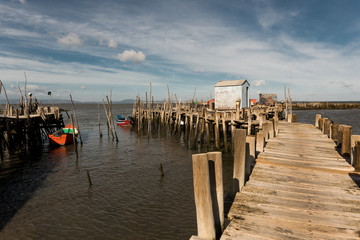 Fototapeta premium Carrasqueira ancient fishing port