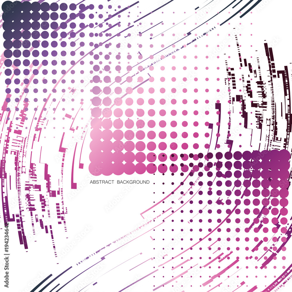 Poster abstract backgrounds with colorful wavy lines. elegant wave design. vector technology.