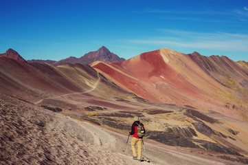 Obraz premium Rainbow mountain