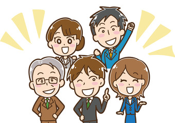 社会人のイラスト素材