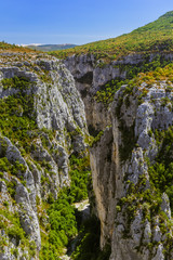 Fototapeta na wymiar Canyon of Verdon - Provence France