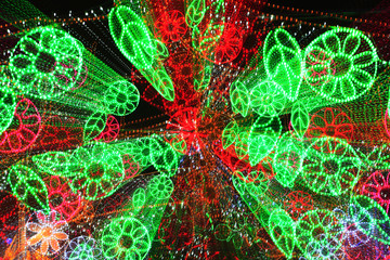 Color lighting background