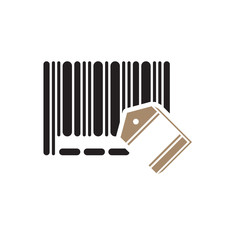 Label Barcode Logo Icon Design