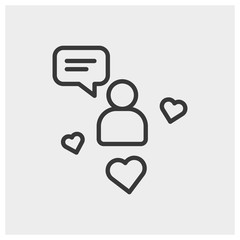 Influencer Vector Icon