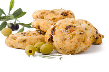 Kleine Oliven Focaccia