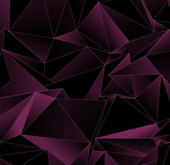 Obraz premium Polygonal background. Abstract triangulated texture