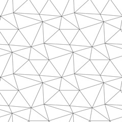 Obraz premium Biały i czarny ornament geometryczny. Wzór