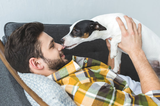 Man With Dog