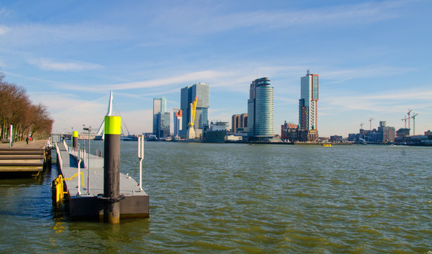 Ship port of Rotterdam