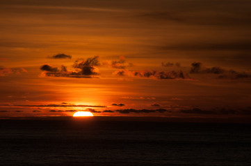 Sonnenuntergang vor Ponta do Sol