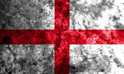 Obraz premium England grunge flag on old dirty wall