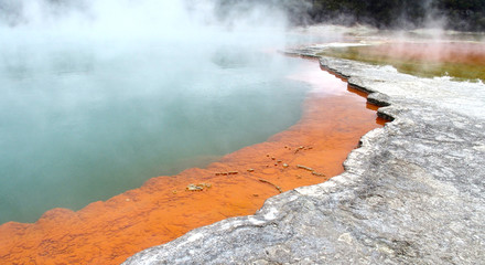 Champagne Pool, Rotorua, New Zealand