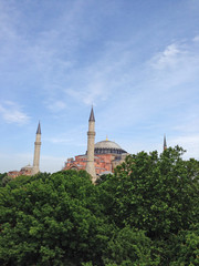 Fototapeta na wymiar Hagia Sofia, Istanbul