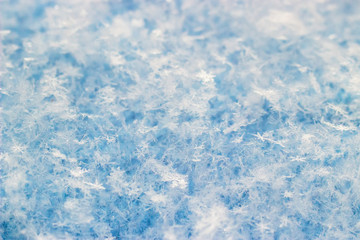 Beautiful snow texture
