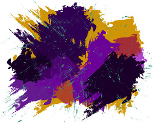 colorful abstract background  brush strokes