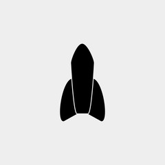 Rocket vector icon
