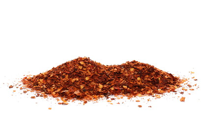 Bread slices without additives, isolated on white background