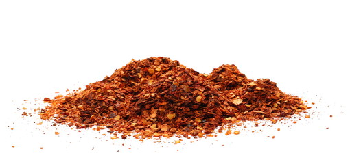 Bread slices without additives, isolated on white background