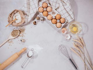 Natural ingredients for baking