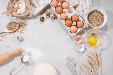 Natural ingredients for baking