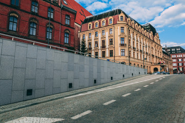 Naklejka premium Hotel monopol wroclaw