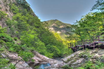 Fototapeta na wymiar Seoraksan Nationalpark