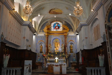 Fototapeta na wymiar Corte, Corse, Eglise de l'Annonciation.