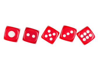Red dice isolation