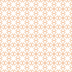 Geometric brown and white abstract seamless pattern