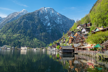Fototapeta premium Hallstatt village in summer
