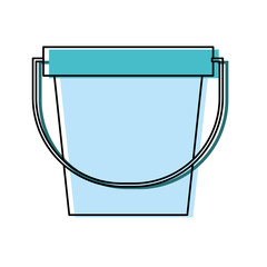 bucket vector illustration