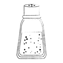 pepper pot isolated icon vector illustration design