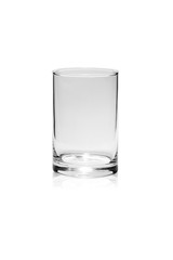 Water glass isolated on white background with clipping path