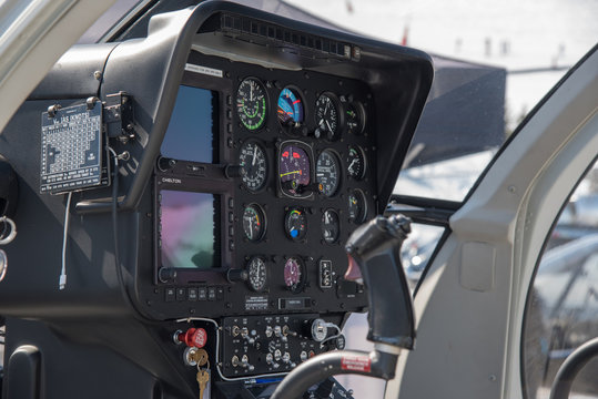 Cokpit Helicoptere et Instrument