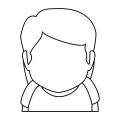 cute grandmother avatar character vector illustration design