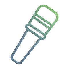 Journalist microphone icon