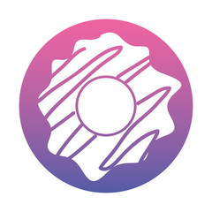 delicious and sweet donut vector illustration design