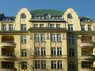 Fototapeta premium Sanierter Altbau