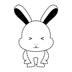 Cute rabbit icon 