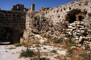 The magnificent castle of Antimacheia in Kos island, Dodecanese islands, Greece