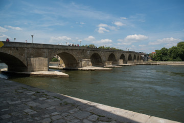 Steinerne Br&uuml;cke in Regensburg