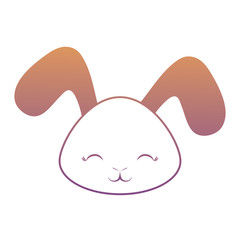 Cute rabbit icon 