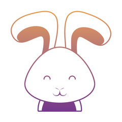 Cute rabbit icon 