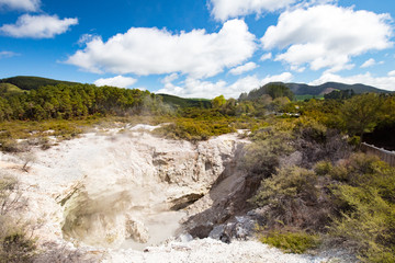 Fototapeta na wymiar Wai-O-Tapu Geological feature