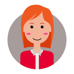 Avatar Bussiness  people icons flat