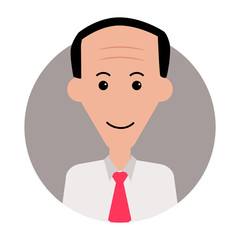 Avatar Bussiness  people icons flat