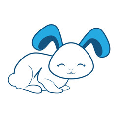 Cute rabbit icon 