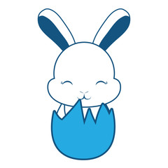 Cute rabbit icon 