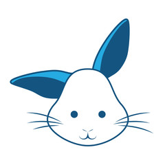 Cute rabbit icon 