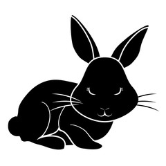 Cute rabbit icon 